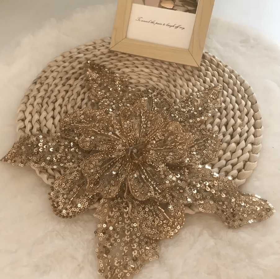 Floare din margele, 30cm,
