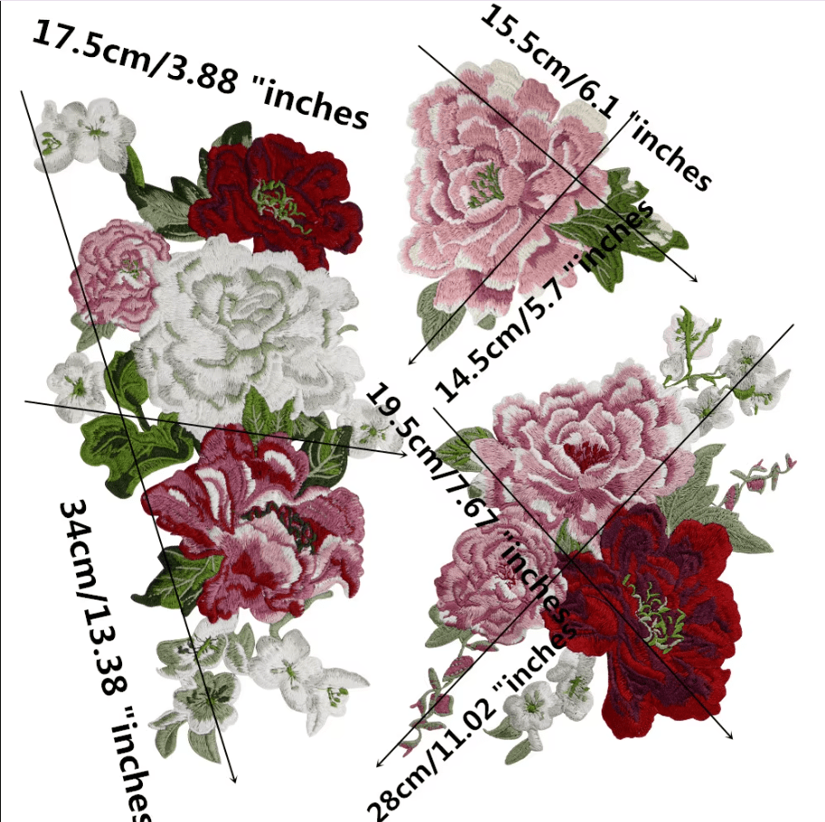 Flori de cusut, Broderii premium. Calitate Superioara. Broderii exclusive.
