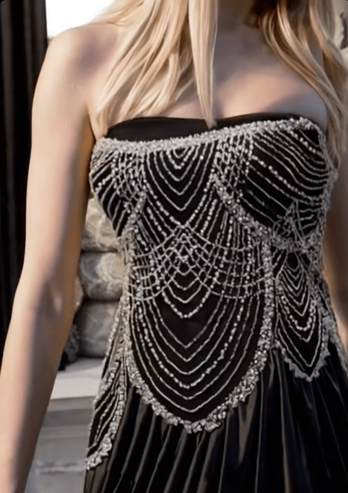 Dantela cu perle, margele si paiete, 
alb negru, lace fabric glass beads, glass apliques fabric. Broderii exclusive. Calitate Superioara. Broderii exclusive.