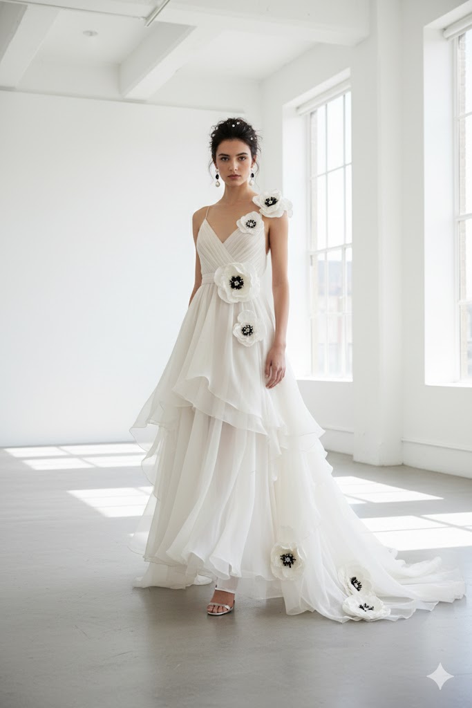 Flori de mac 3D cu perle .
Pentru o rochie asemanatoare.
