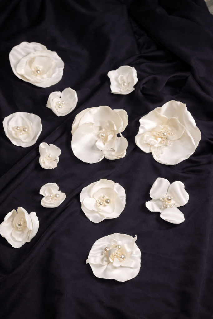 Flori 3D cu perle, set 15 buc
 3-4 cm/5 buc, 5-6cm/5 buc, 
10--12cm/5 buc. 
Set 15 buc/ 250 lei
