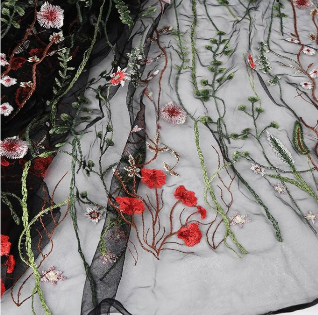 dantela nedagra cu flori mici