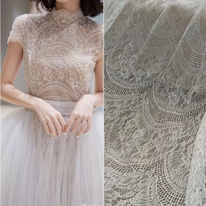 dantela pentru mireasa, nunta, botez