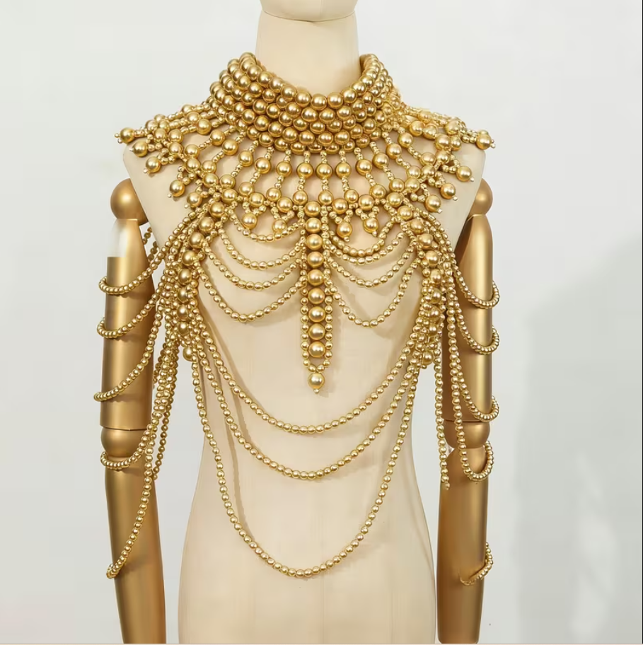 Guler din perle, diferite culori, la comanda