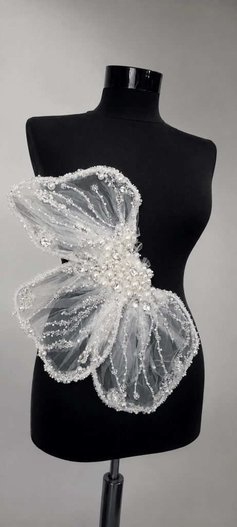 floare de cusut, accesorii pentru mireasa